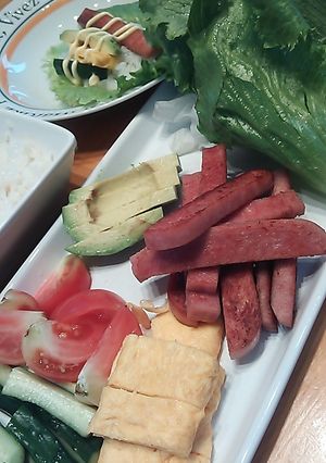 「SPAM」で手巻きすし-レシピのメイン写真