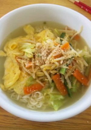 塩カレーラーメン-レシピのメイン写真