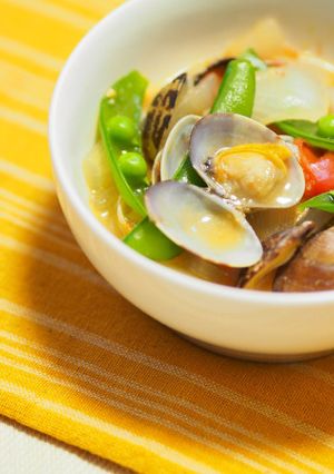 あさりとお野菜のトマトハチミツみそ-レシピのメイン写真