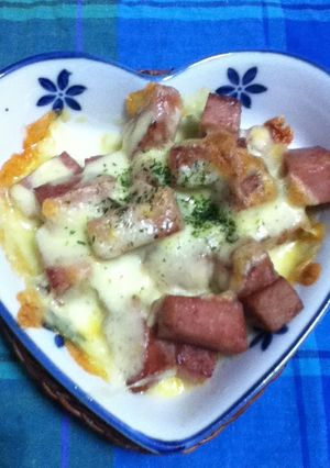ＳＰＡＭで簡単グラタン♪-レシピのメイン写真
