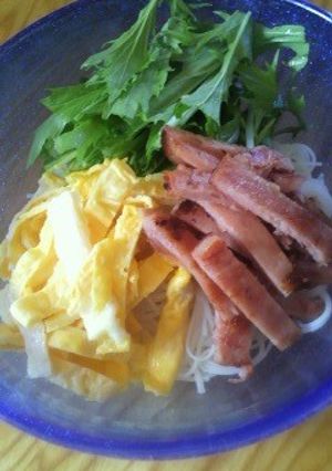 暑い夏にSPAM冷製そーめん-レシピのメイン写真