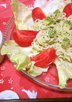 塩らーめんdeサラダ麺-レシピのメイン写真