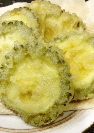 そのままでOK！ゴーヤの天ぷら-レシピのメイン写真