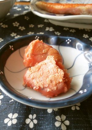 朝食・お握りに☆たらこ焼き-レシピのメイン写真