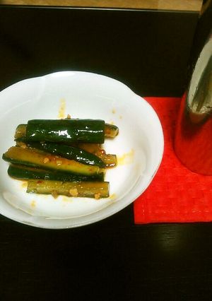 きゅうりと大葉のにんにく醤油漬け-レシピのメイン写真