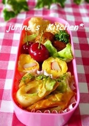 お弁当♡ちくわとキャベツのマヨソース炒め-レシピのメイン写真