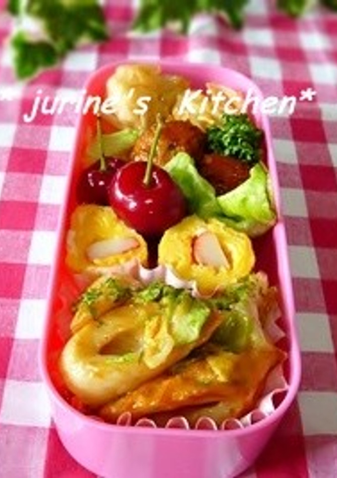 お弁当♡ちくわとキャベツのマヨソース炒め-レシピのメイン写真