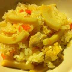 淡竹(ハチク)の炊き込みご飯＊筍でも可-レシピのメイン写真
