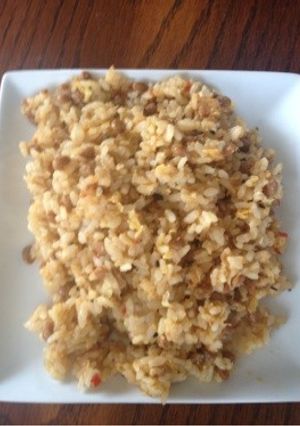 納豆炒飯-レシピのメイン写真