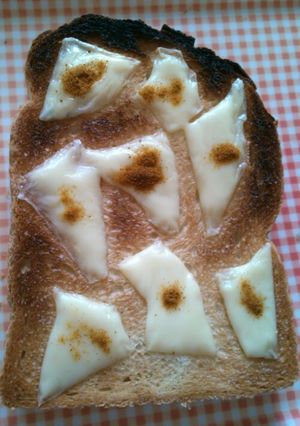 チーズカレートースト-レシピのメイン写真