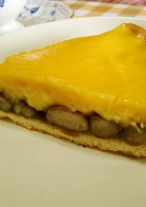 簡単！うずら豆のカスタードタルトで～す♪-レシピのメイン写真