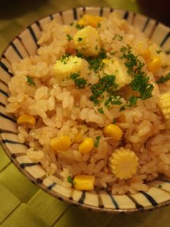 とうもろこしご飯★バター醤油風味-レシピのメイン写真
