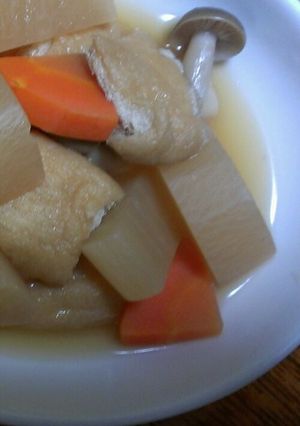 大根とあげの煮物-レシピのメイン写真