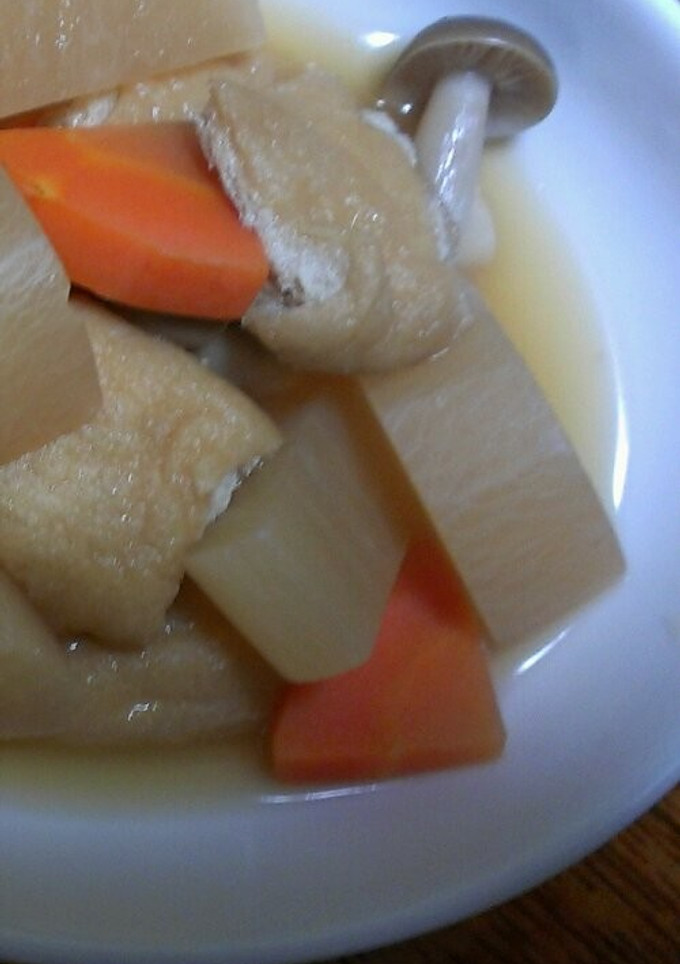 大根とあげの煮物-レシピのメイン写真