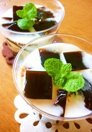 【もちもち！】みるく×コーヒーゼリー-レシピのメイン写真