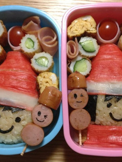 おちびサンタ@簡単キャラ弁-レシピのメイン写真