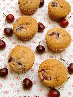 ♡アメリカンチェリーのマフィン♡-レシピのメイン写真