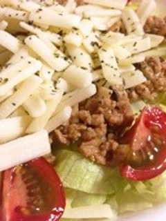 肉味噌活用!簡単タコライス-レシピのメイン写真