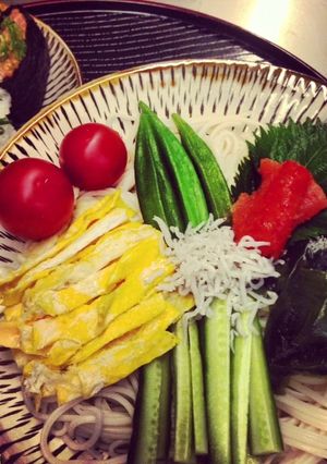 磯の香りが美味しい 冷やしうどん-レシピのメイン写真