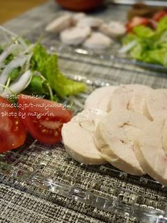 塩麹で鶏ハム-レシピのメイン写真