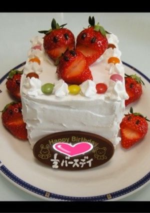 卵アレルギーでもＯＫ☆簡単♬ケーキ-レシピのメイン写真