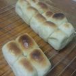 飲むヨーグルトで山形食パン