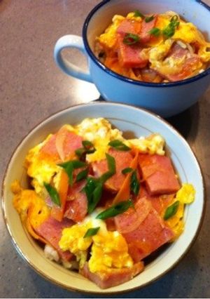 簡単スパム丼-レシピのメイン写真