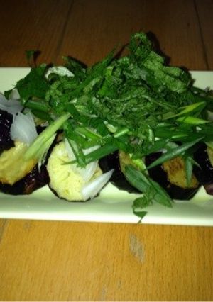 薬味たっぷりおかずにもなる茄子の素揚げ-レシピのメイン写真