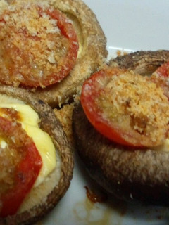 しいたけとミニトマト焼き-レシピのメイン写真