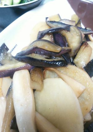 簡単!ジャガ茄子の うま煮-レシピのメイン写真