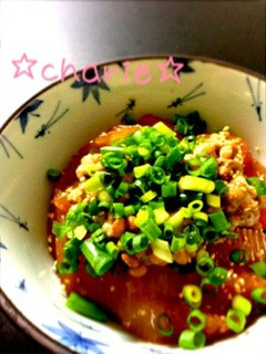 ぴり辛ねばねば☆マグロの漬け丼-レシピのメイン写真
