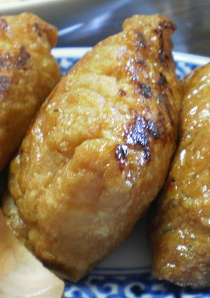 こんがりおいし〜！焼きいなり-レシピのメイン写真