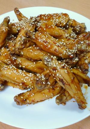 手羽中のしょうが照り焼き-レシピのメイン写真