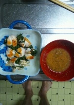 ５月２７日晩飯　【ささみの大葉巻き】-レシピのメイン写真