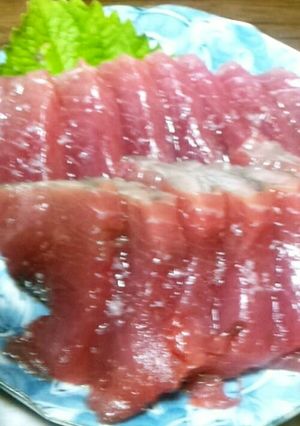 俺流の肴！元魚屋が教える…鰹の塩刺身-レシピのメイン写真