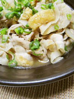 そうめんにのっけて=豚生姜焼風薬味=-レシピのメイン写真