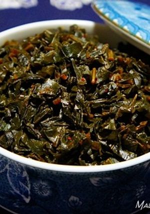 捨てないで！ 蕗の葉の佃煮-レシピのメイン写真