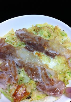 固くならない！材料これだけお好み焼き-レシピのメイン写真
