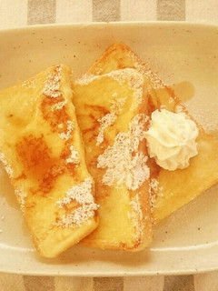 休日の定番♪簡単フレンチトースト♪-レシピのメイン写真