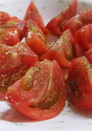 冷やして美味しいトマト-レシピのメイン写真