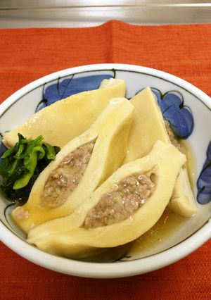 ふわふわ食感の高野豆腐のはさみ煮-レシピのメイン写真