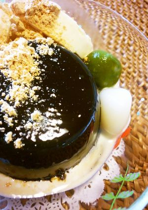 ＊もっちり濃厚黒糖ゼリー＊-レシピのメイン写真