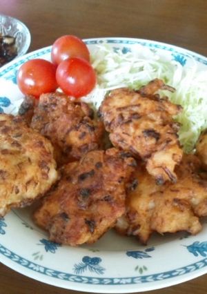 鶏胸肉で！長ネギ入りチキンナゲット！-レシピのメイン写真