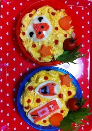 デコ♡オムライス-レシピのメイン写真