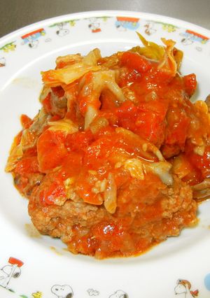 我が家の煮込みハンバーグ♪-レシピのメイン写真