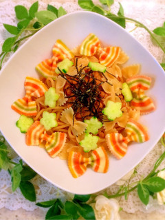 油分なし♪レンジで簡単あっさり納豆パスタ-レシピのメイン写真