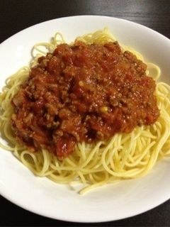 簡単おいしい!ミートソース-レシピのメイン写真