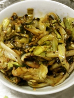 超簡単!キャベツ大量消費♪ごま油酢炒め☆-レシピのメイン写真