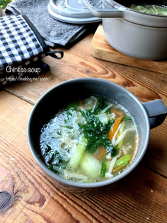 青梗菜の中華スープ-レシピのメイン写真