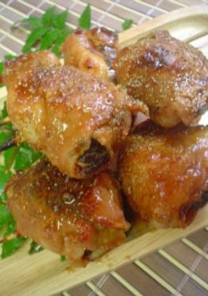 まるごとニンニク巻いて焼き鳥風♪-レシピのメイン写真